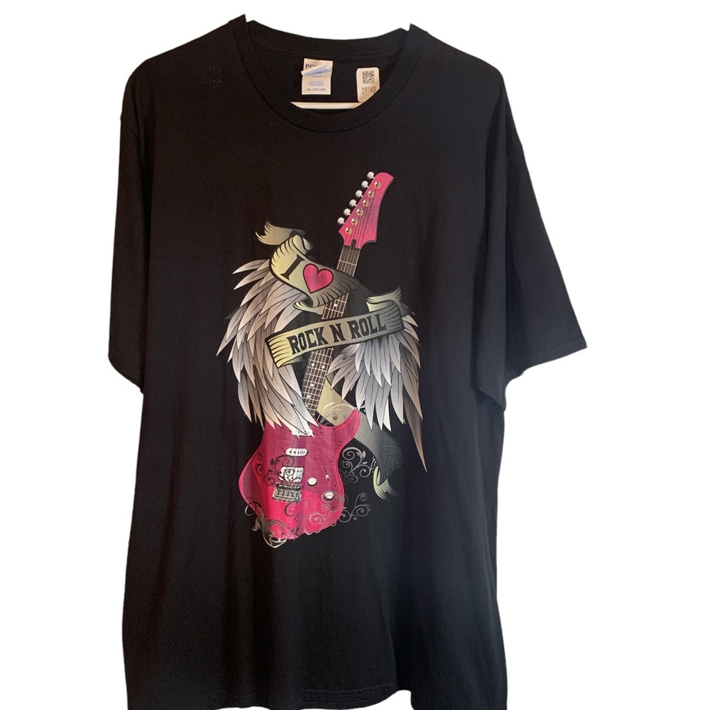 Mens rock n roll t shirt